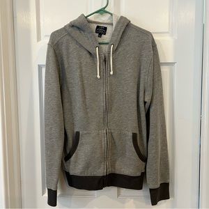 J. Crew Factory Gray Hoodie Sweatshirt